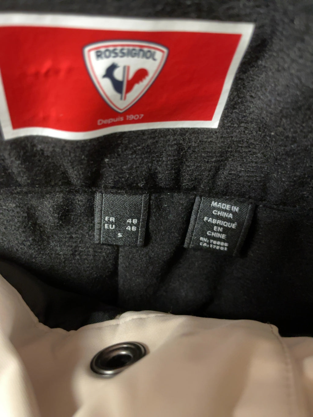 Rossignol Relax Ski RF Pant Size S Beige