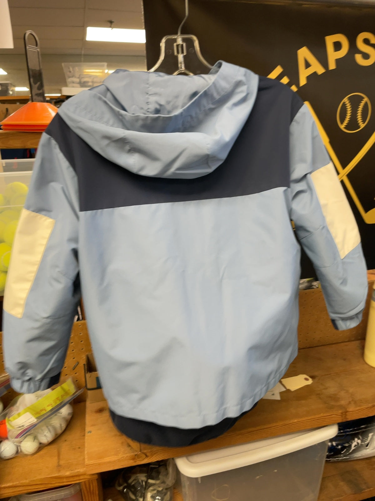 balabala Hooded 3-in-1 Jacket Size 140/68 (Youth 10) Blue